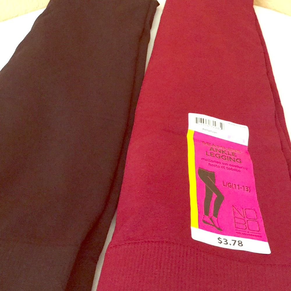 Two Pairs of Stretch Leggings